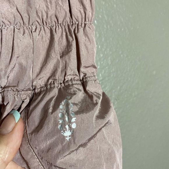 FP Movement by Free People High-Waisted Mauve Shorts - Picture 4 of 6